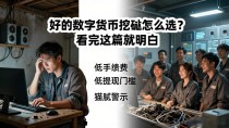 好的数字货币挖矿怎么选？看完这篇就明白
