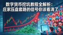 数字货币挖坑教程全解析：庄家压盘套路的信号你该看清了