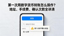 第一次用数字货币转账怎么操作?地址、手续费、确认次数全讲清