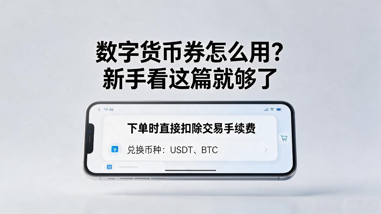 数字货币券怎么用?新手看这篇就够了