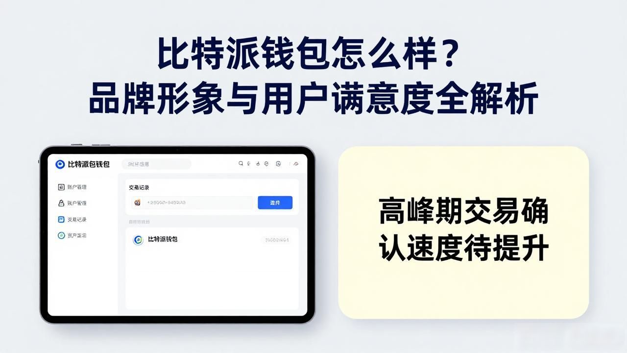 比特派钱包怎么样?品牌形象与用户满意度全解析