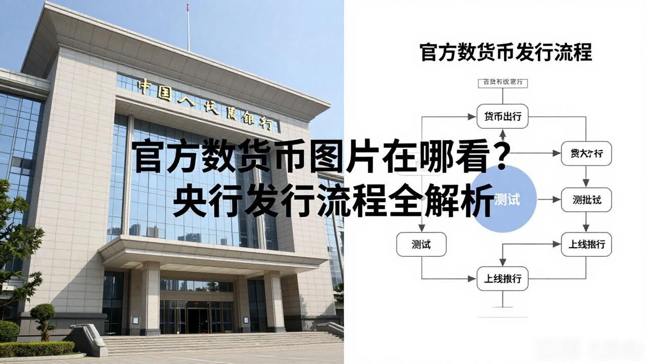 官方数字货币图片在哪看?央行发行流程全解析