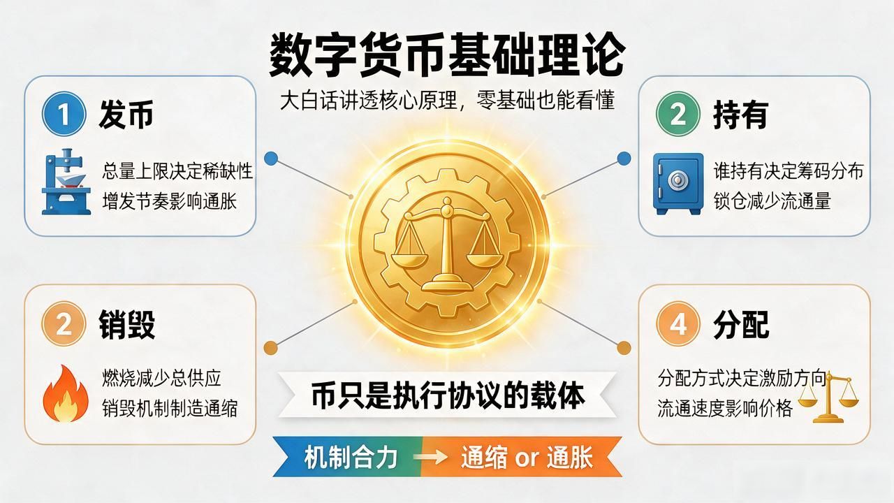 数字货币基础理论:大白话讲透核心原理,零基础也能看懂