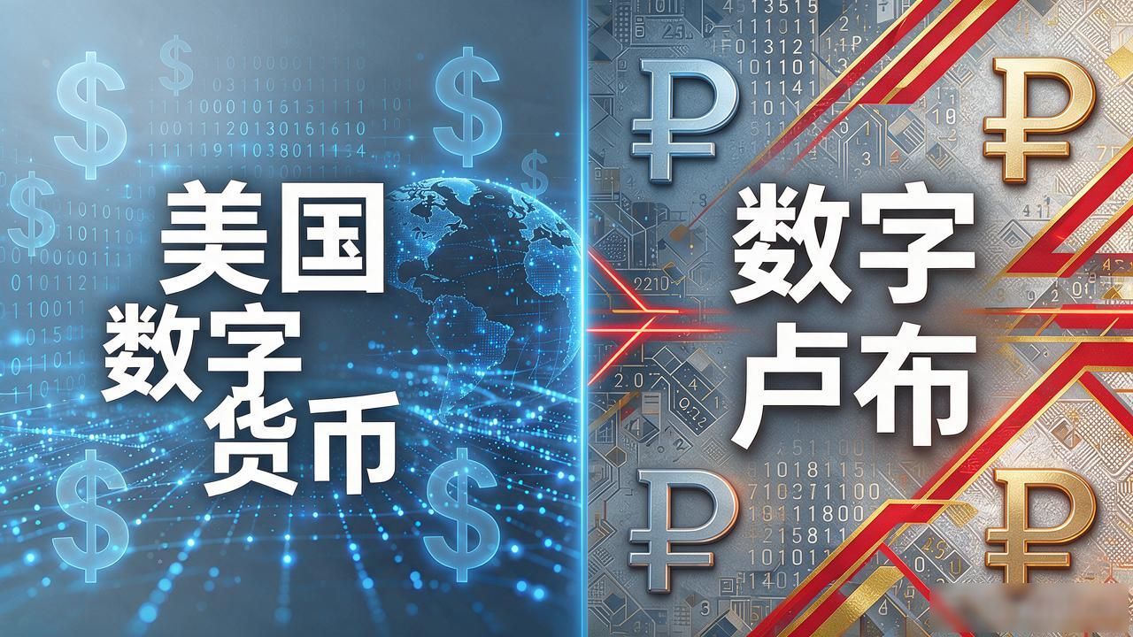 美国俄罗斯数字货币:一个往外推一个往里收,区别到底在哪