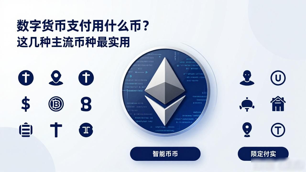 数字货币支付用什么币?这几种主流币种最实用