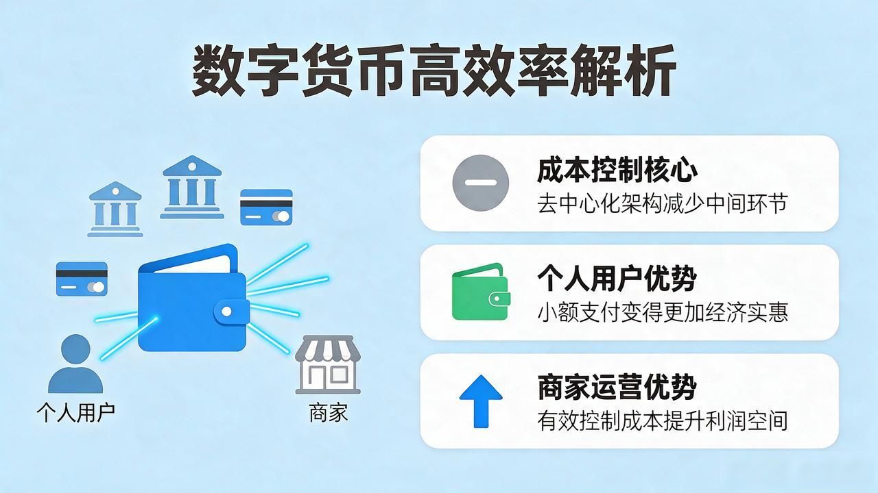 数字货币高效率是什么意思?一文读懂未来支付趋势