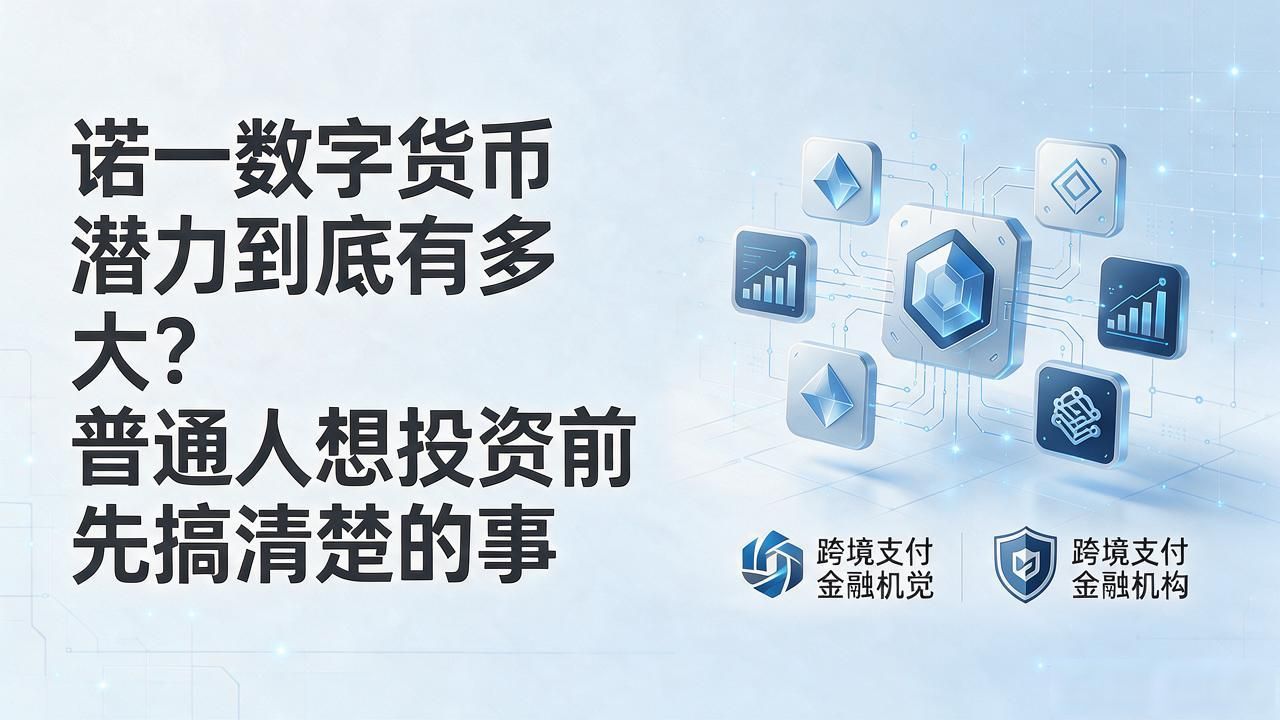 诺一数字货币潜力到底有多大?普通人想投资前得先搞清楚的事
