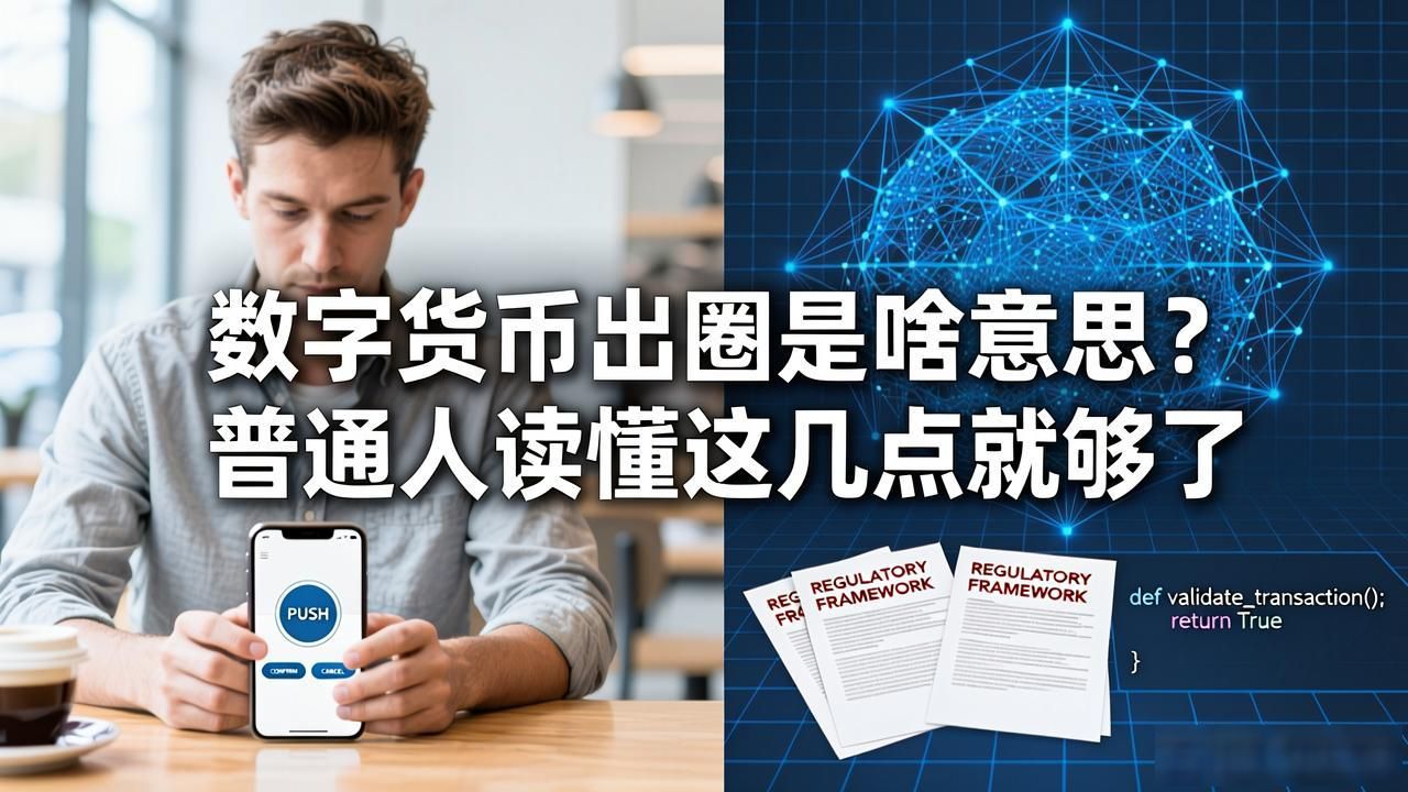 数字货币出圈是啥意思?普通人读懂这几点就够了