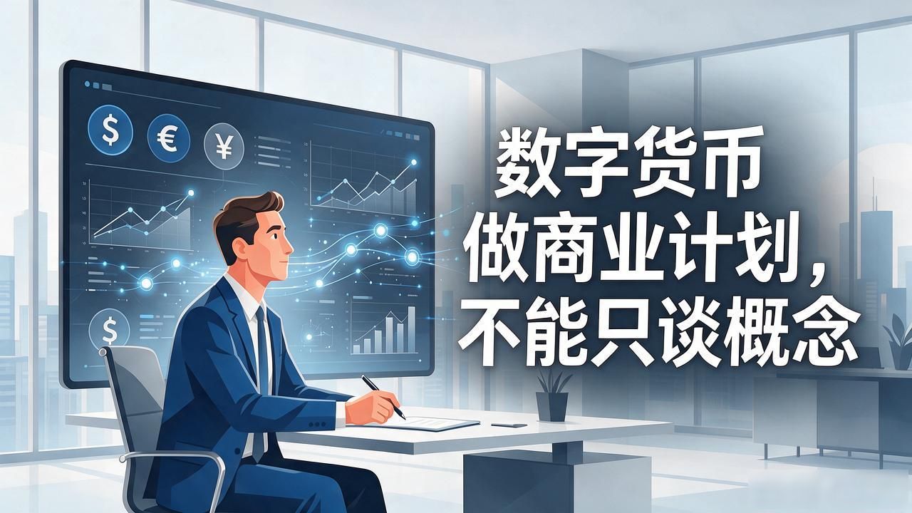 数字货币做商业计划,不能只谈概念