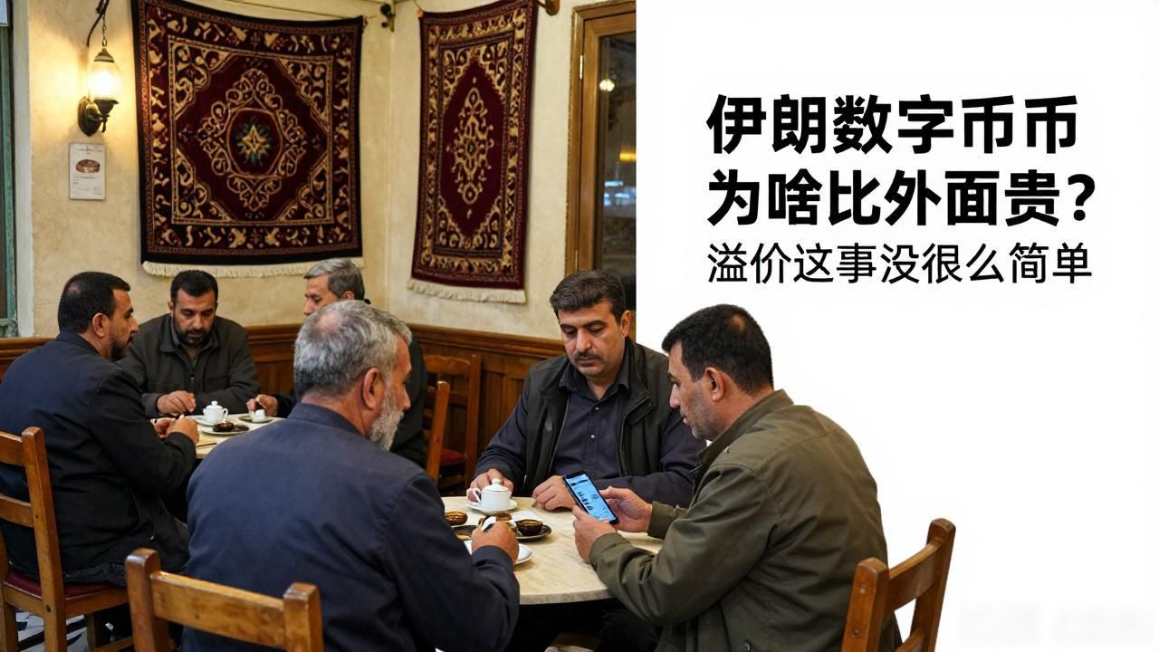 伊朗数字货币为啥比外面贵?溢价这事没那么简单