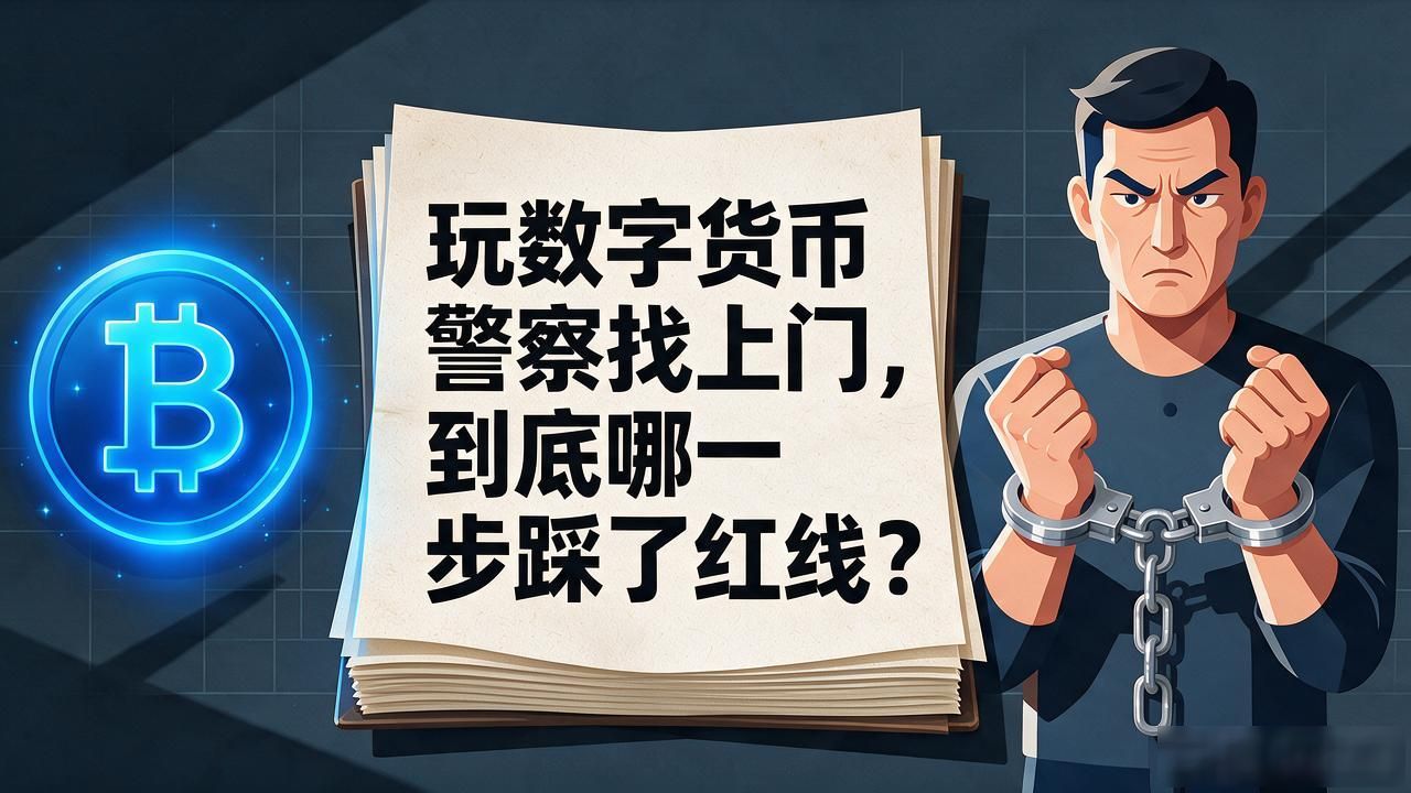 玩数字货币警察找上门,到底哪一步踩了红线