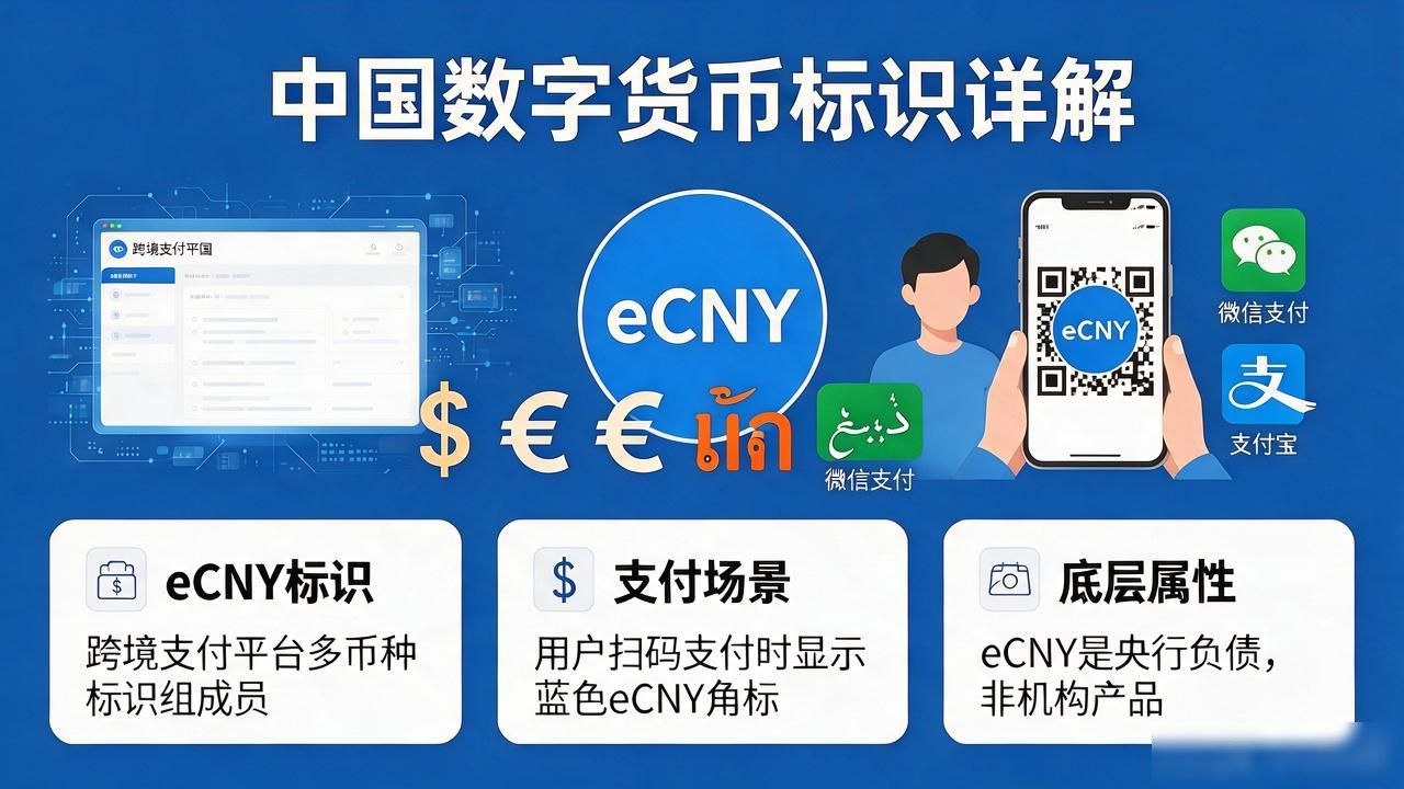 中国数字货币标识在哪儿?钱包里的eCNY标志详解