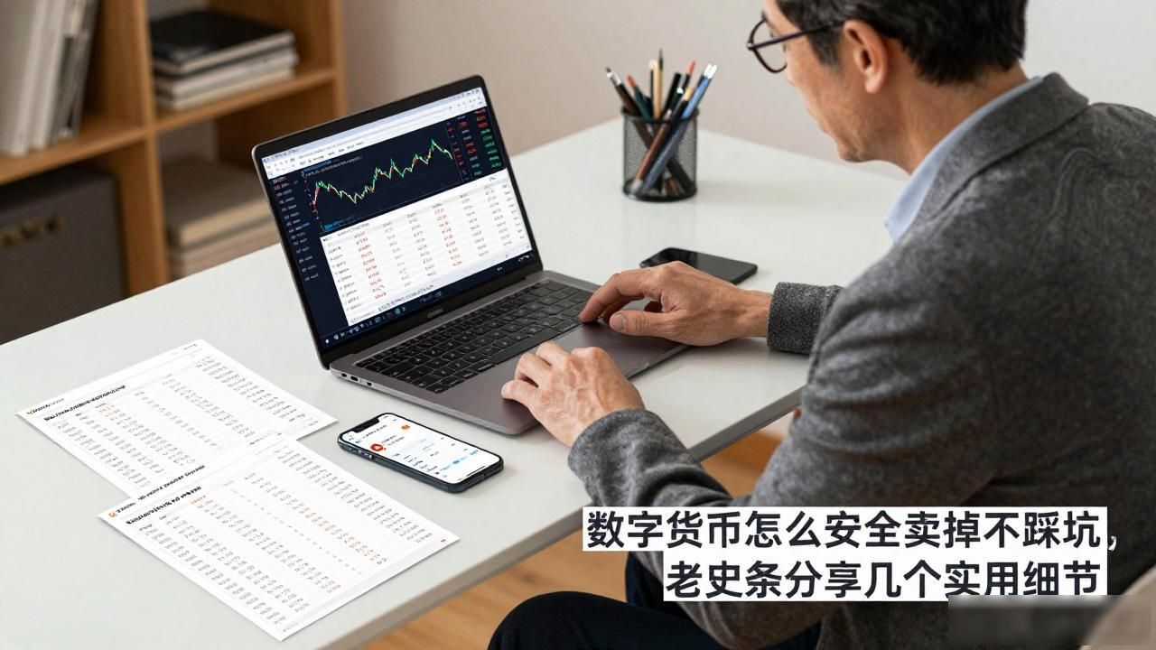 数字货币怎么安全卖掉不踩坑,老散户分享几个实用细节