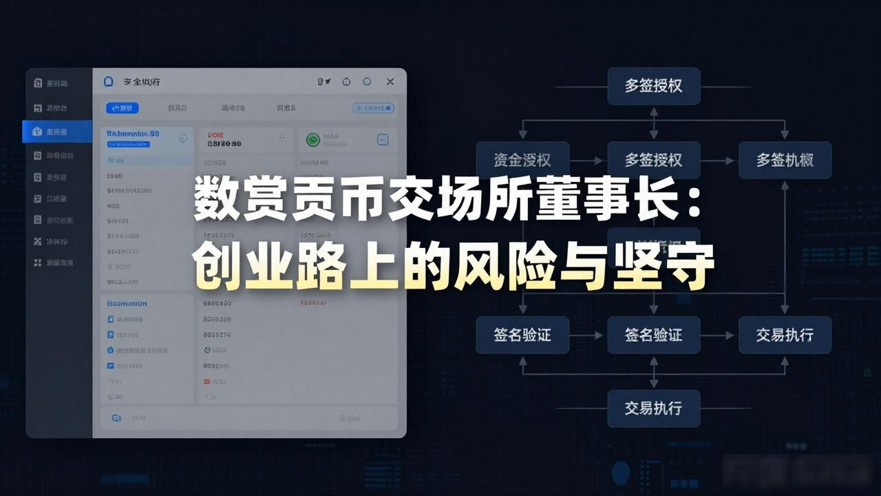 数字货币交易所董事长:创业路上的风险与坚守