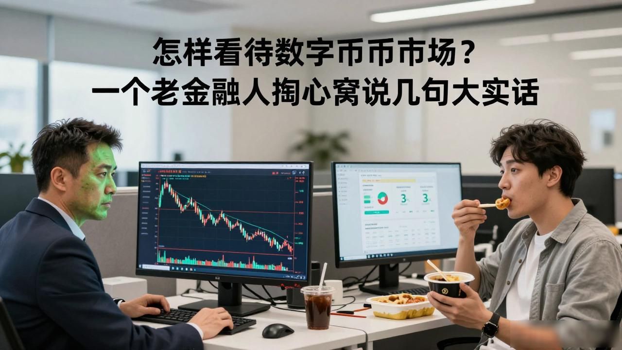 怎样看待数字货币市场?一个老金融人掏心窝说几句大实话