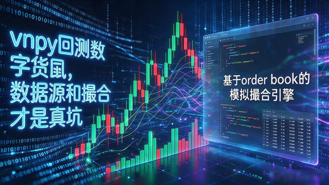 vnpy回测数字货币,数据源和撮合才是真坑