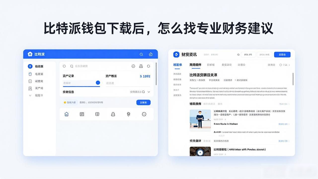 比特派钱包下载后,怎么找专业财务建议