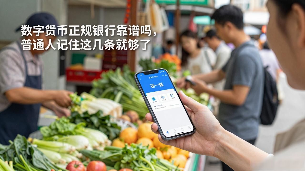 数字货币正规银行靠谱吗,普通人记住这几条就够了