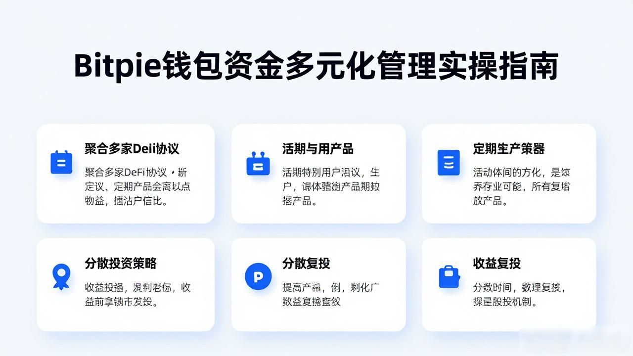 Bitpie钱包资金多元化管理实操指南