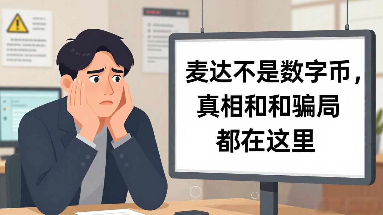 麦达不是数字货币,真相和骗局都在这里