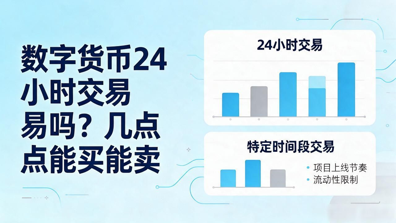 数字货币24小时交易吗?几点能买能卖