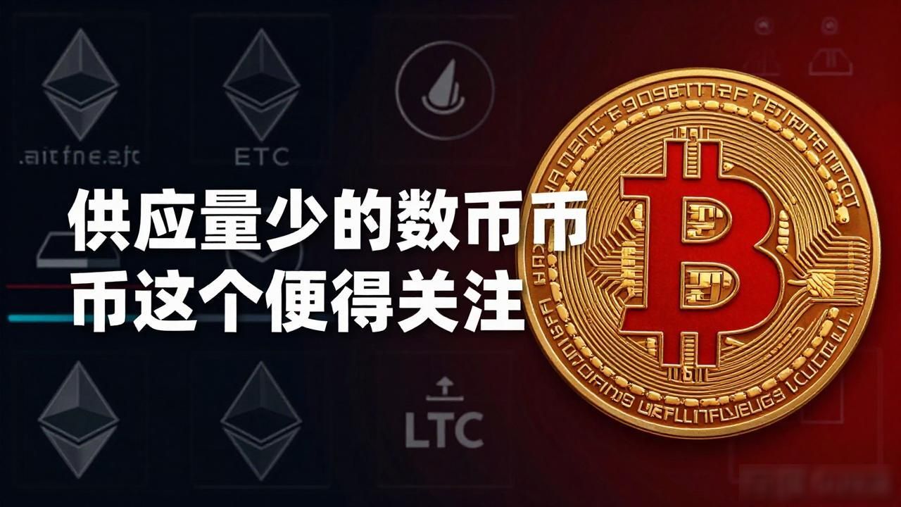 供应量少的数字货币,这几个值得关注