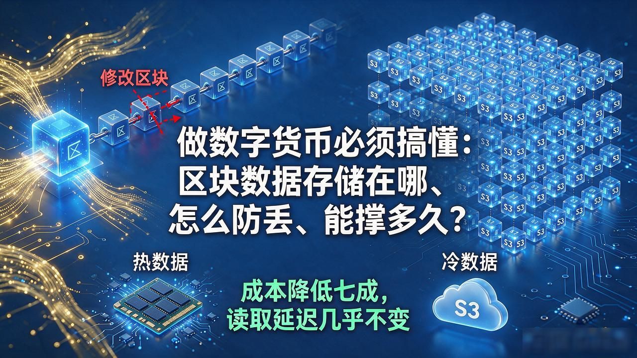 做数字货币必须搞懂:区块数据存储在哪、怎么防丢、能撑多久?