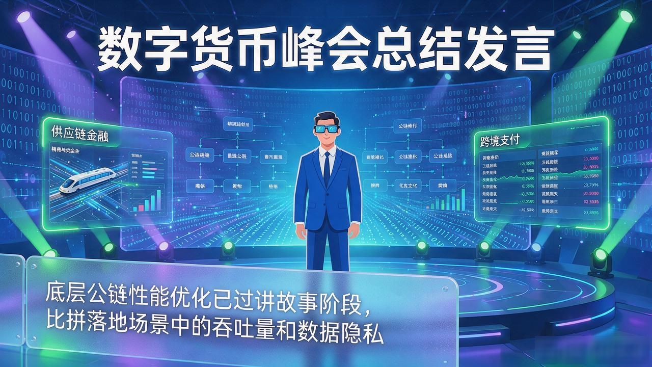数字货币峰会总结发言都讲了什么,真正该记住的就这几句